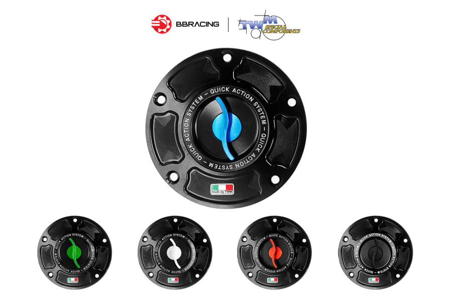 Nắp Xăng TWM Kawasaki ZX-10R 2004-05 Xanh Dương