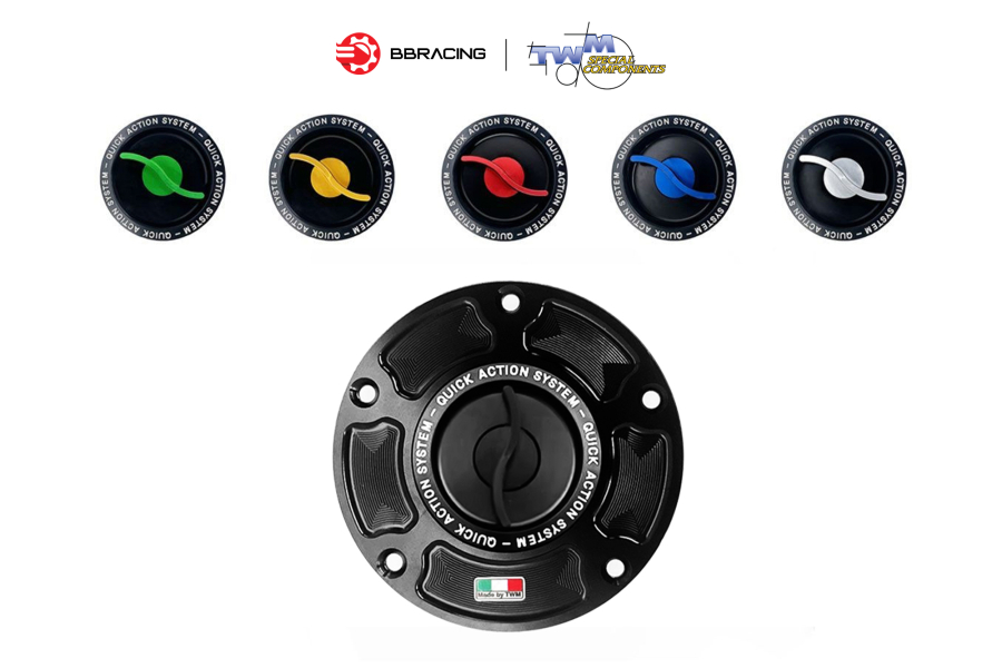 Nắp Xăng TWM Kawasaki ZX-10R 2004-05 Xanh Lá