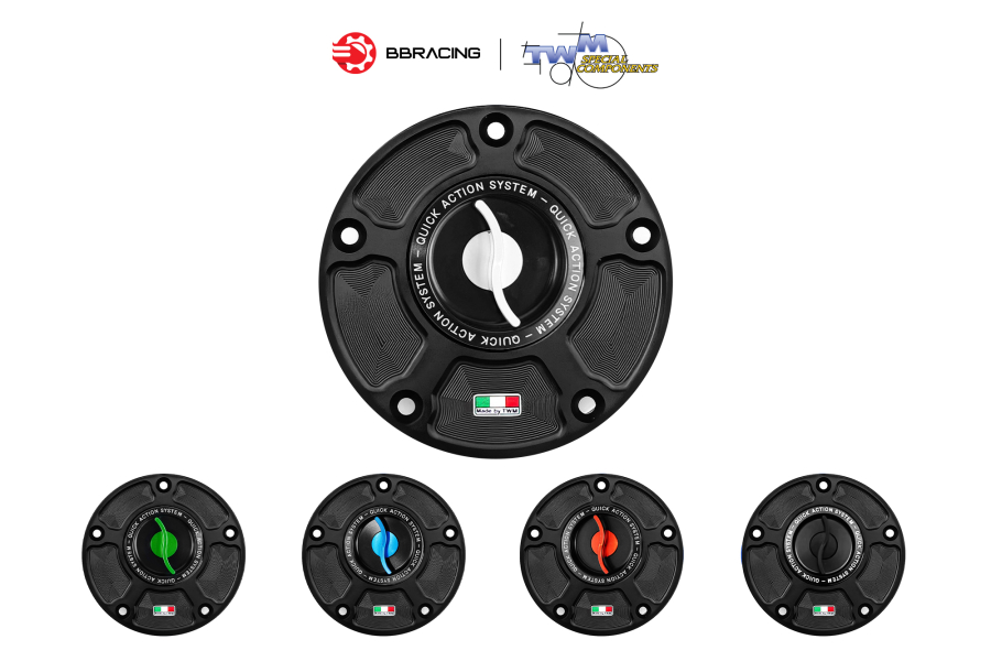 Nắp Xăng TWM Kawasaki ZX-10R 2006-20 Bạc