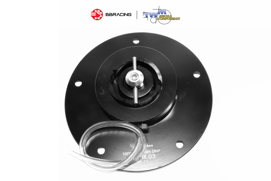 Nắp Xăng TWM Kawasaki ZX-10R 2006-20 Bạc