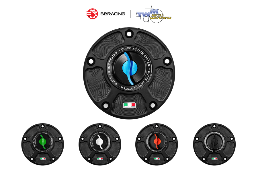 Nắp Xăng TWM Kawasaki ZX-10R 2006-20 Xanh Dương