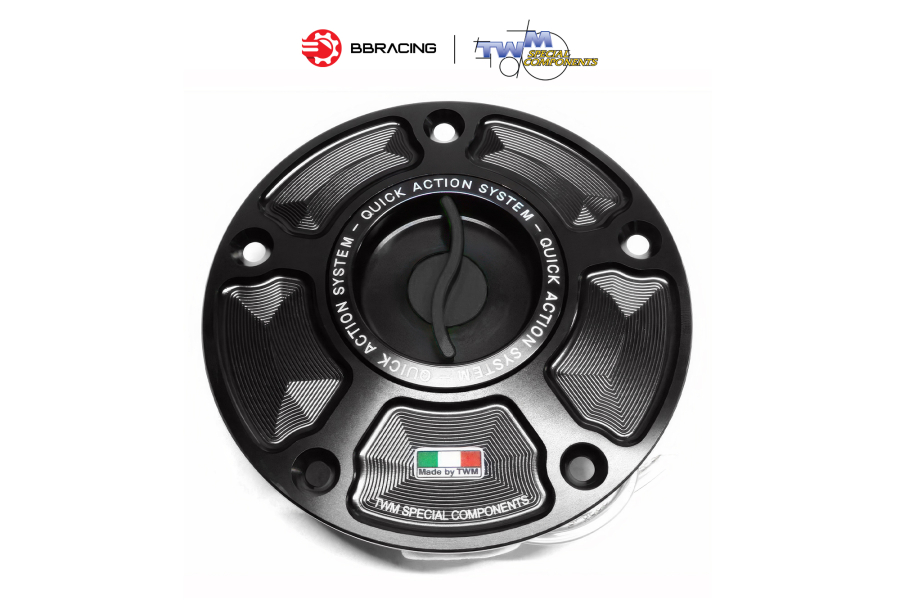 Nắp Xăng TWM Kawasaki ZX-10R 2006-20 Đen