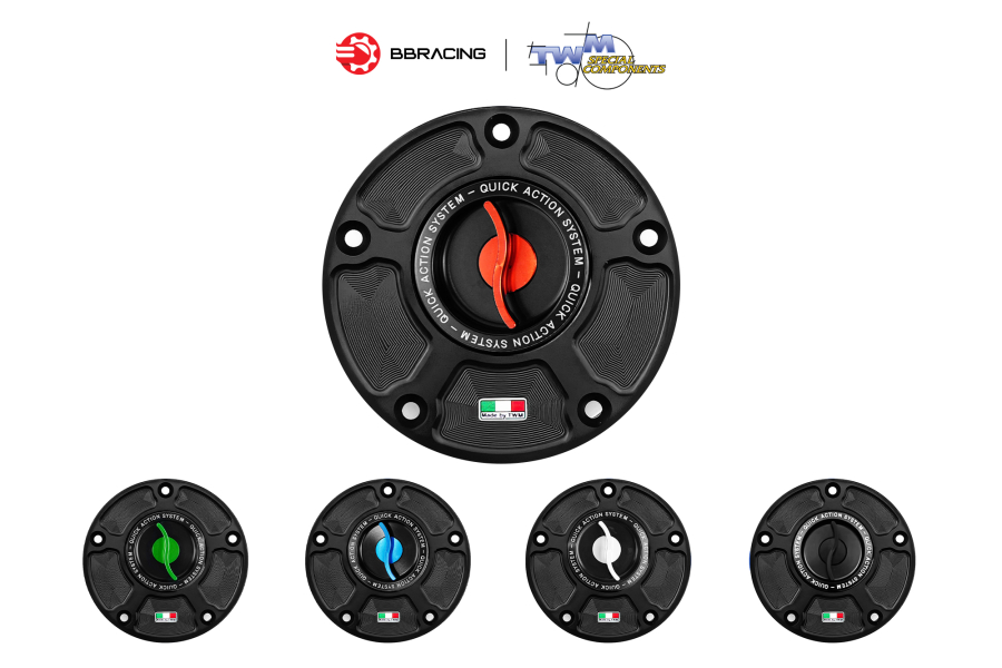 Nắp Xăng TWM Kawasaki ZX-10R 2006-20 Đỏ
