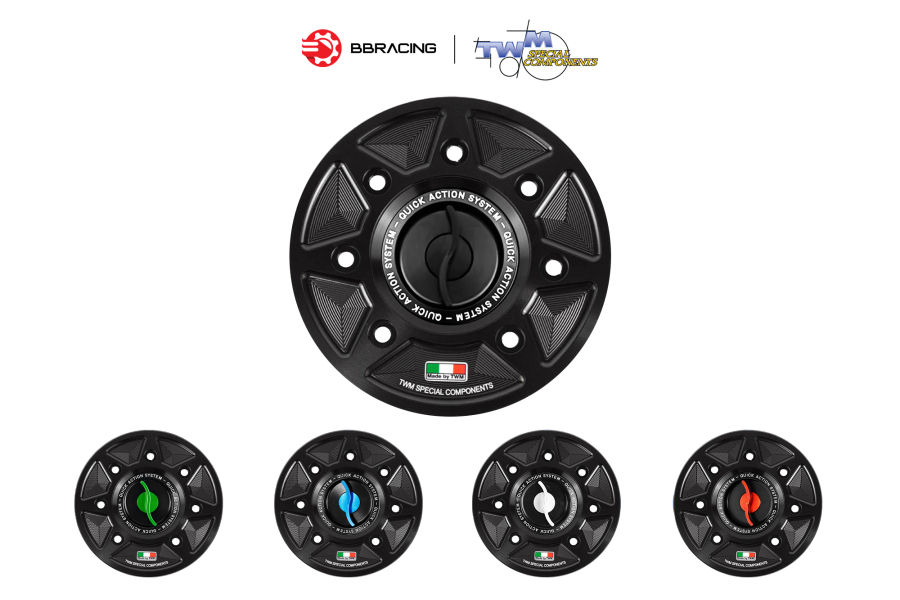Nắp Xăng TWM Kawasaki ZX-10R 2021-25 Đen