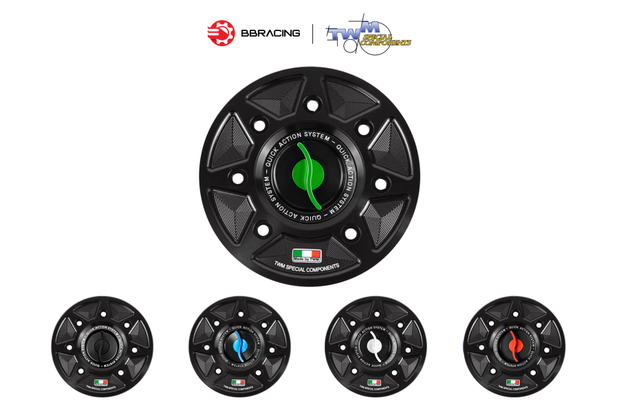 Nắp Xăng TWM Kawasaki ZX-10R 2021-25 Xanh Lá