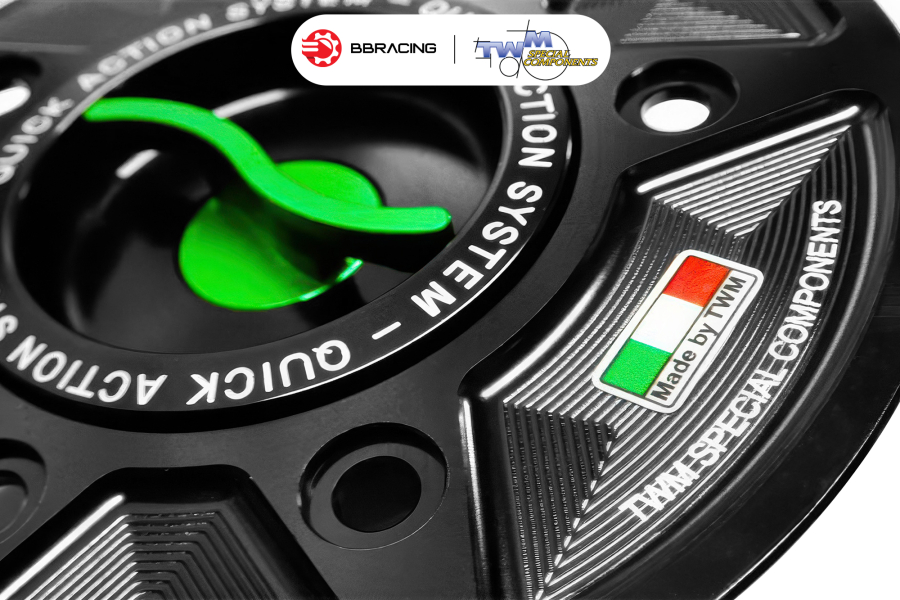 Nắp Xăng TWM Kawasaki ZX-10R 2021-25 Xanh Lá