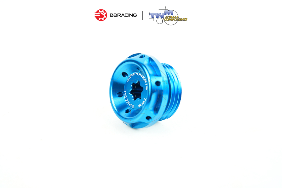 Nắp Nhớt TWM BMW Xanh