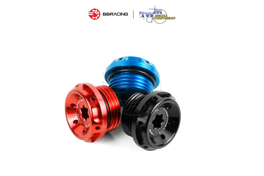 Nắp Nhớt TWM BMW Đỏ