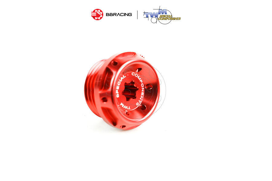 Nắp Nhớt TWM BMW Đỏ