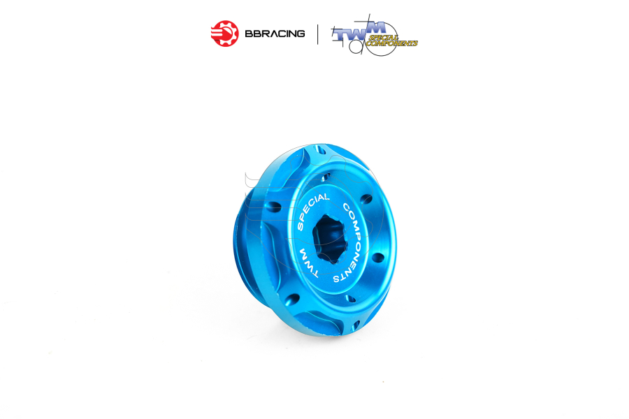 Nắp Nhớt TWM Yamaha Xanh