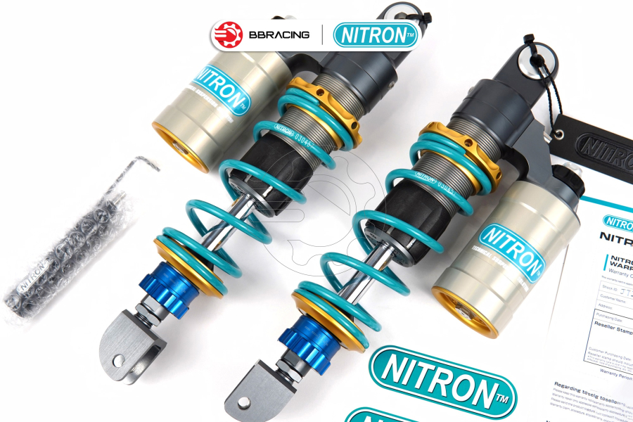 Phuộc Sau Nitron R3 Honda SH 150 Ý - Xanh