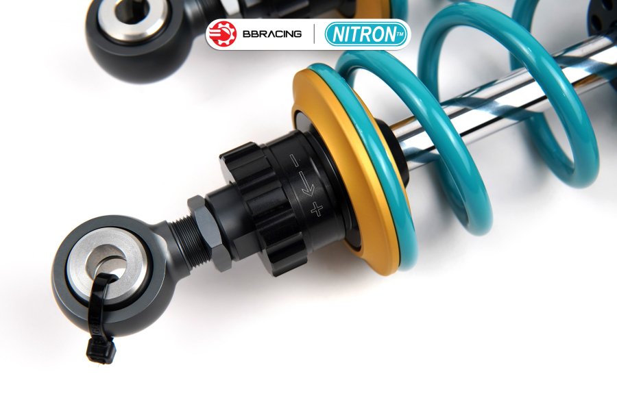 Phuộc Sau Nitron R3 Honda Monkey 125 - Xanh