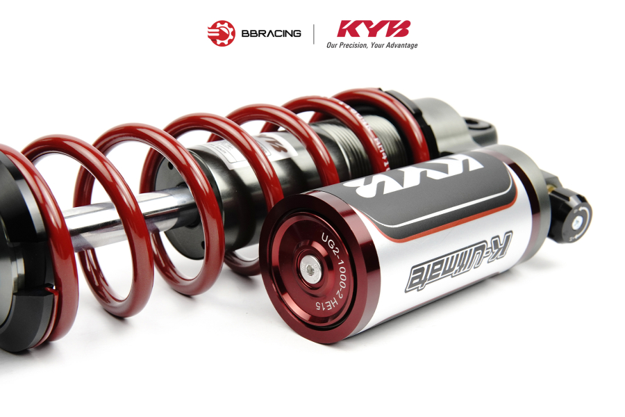 Phuộc Sau Honda Wave - KYB Ultimate Đỏ