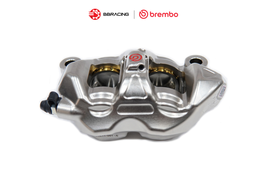 Heo Thắng Brembo Moto2 P4 34/38 108mm Nickel Phải