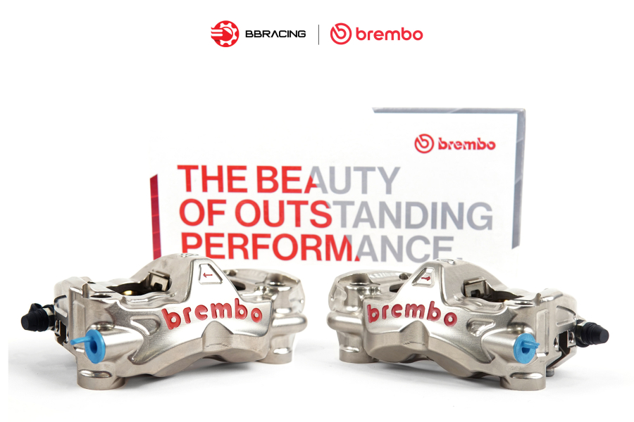 Heo Thắng Brembo WSBK P4 30/34 108mm Nickel Phải