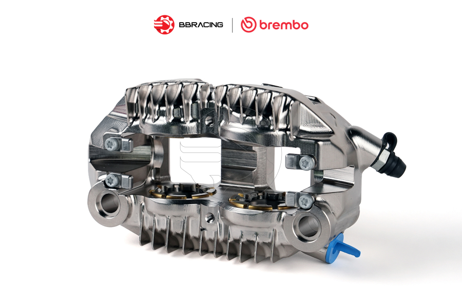 Heo Thắng Brembo Moto2 2024 P4 34/38 108mm Nickel Trái