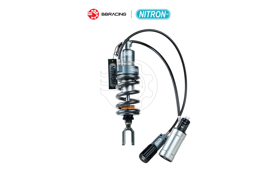 Phuộc Sau Nitron R3 Yamaha R7 2021-25 + HPA - Đen
