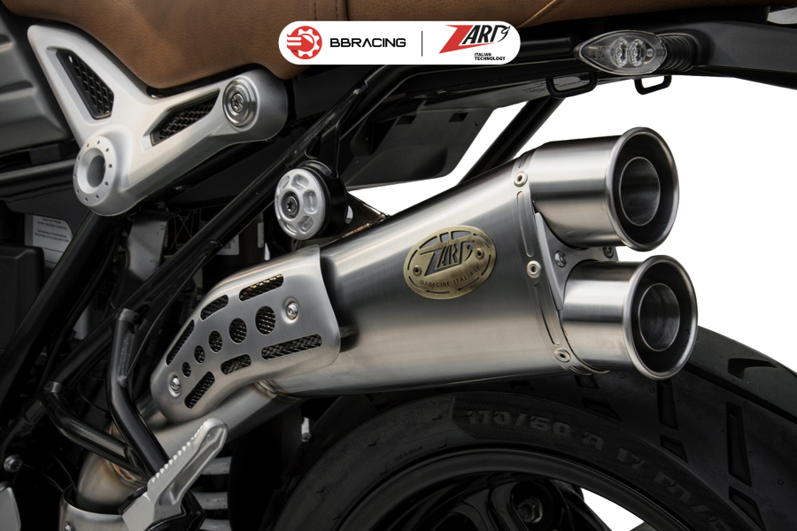 Zard BMW R9T Scrambler 2021-23 - Slip On Special Edition Stainless Steel
