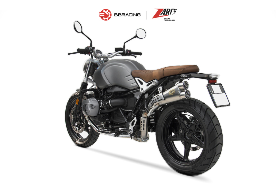 Zard BMW R9T Scrambler 2021-23 - Slip On Special Edition Stainless Steel