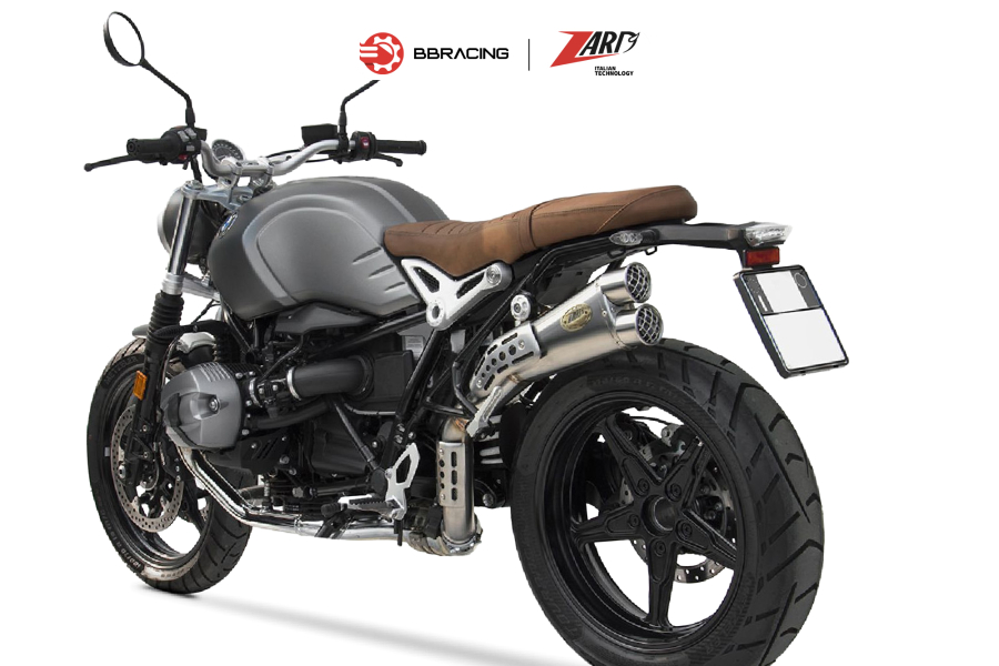 Zard BMW R9T Scrambler 2021-23 - Slip On Special Edition Stainless Steel