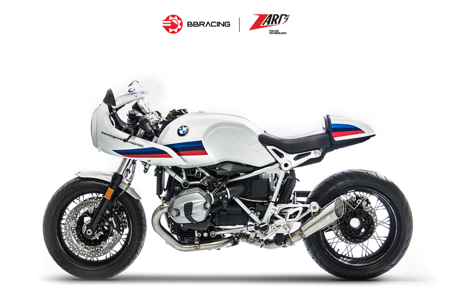 Zard BMW R9T Racer 2021-23 - Slip On GP Carbon End Cap