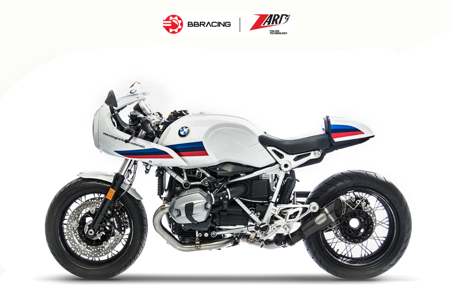 Zard BMW R9T Racer 2021-23 - Slip On GP Black Coating