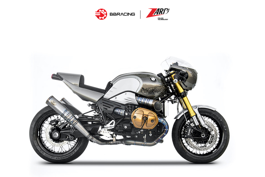 Zard BMW R9T 2015-19 - Full Kit 2>2 Capitan Titanium