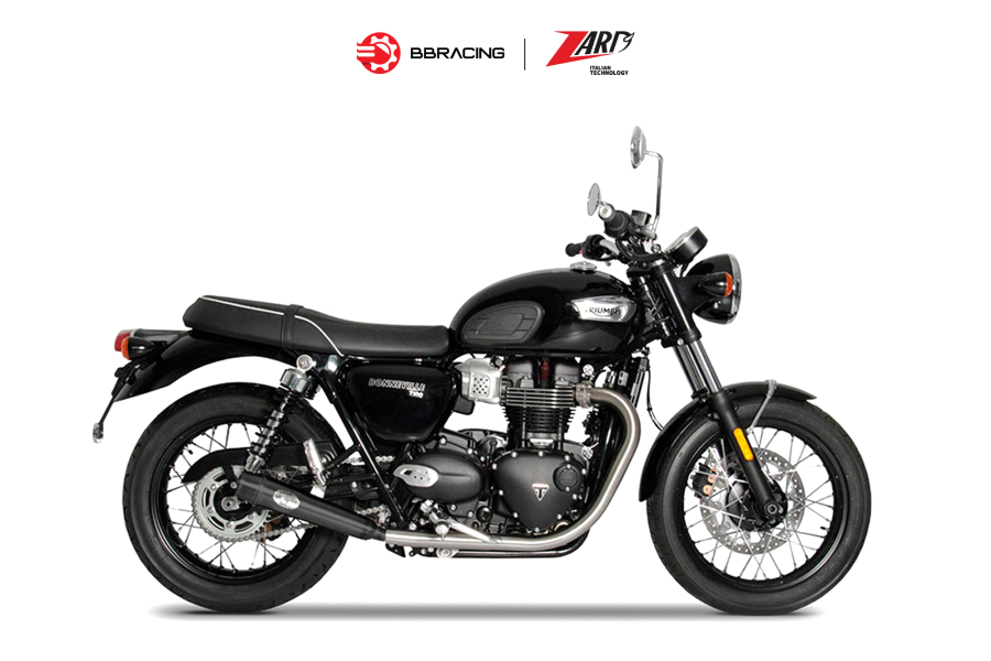 Zard Triumph Bonneville T120 2021-23 - Slip On N.2 Euro 5 Black Coating