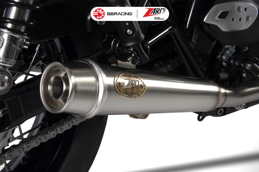 Zard Triumph Bonneville T120 2021-23 - Slip On N.2 Euro 5 Mirror Polished