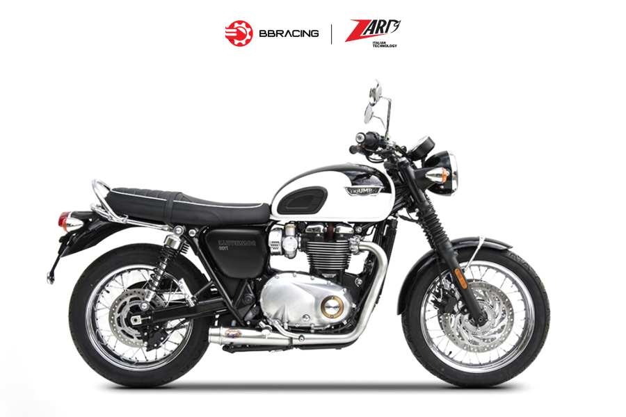 Zard Triumph Bonneville T120 2016-20 - Full Kit 2>2 Stainless Steel