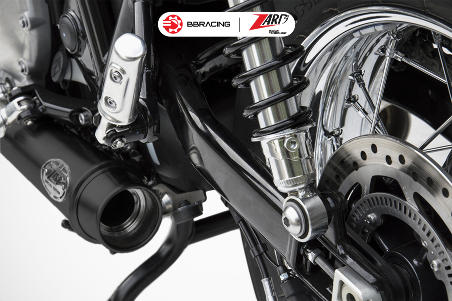 Zard Triumph Bonneville T120 2016-20 - Full Kit 2>2 Black Coating
