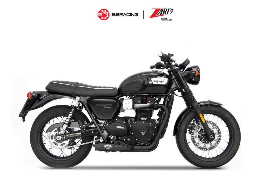 Zard Triumph Bonneville T120 2016-20 - Full Kit 2>2 Black Coating
