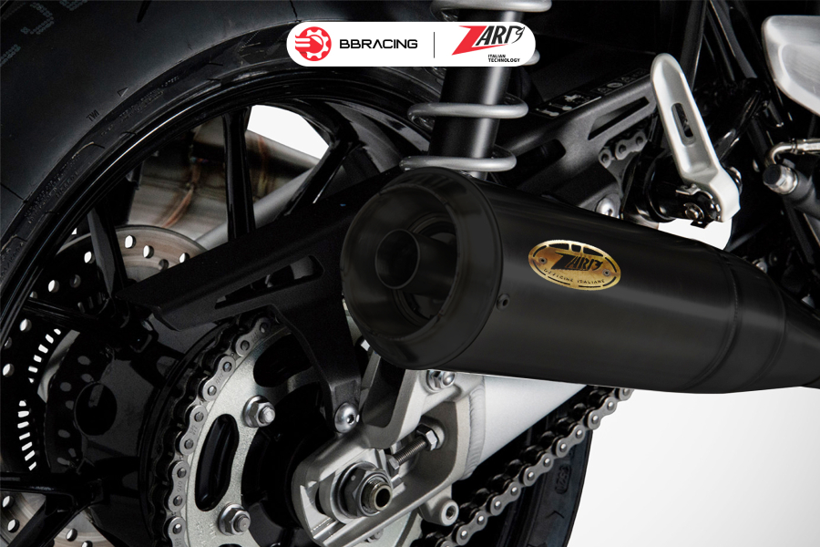 Zard Triumph Speed Twin 1200 2017-23 - Slip On N.2 Conical Black Coating