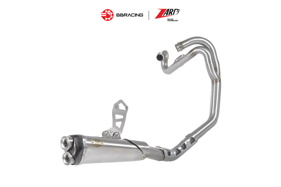 Zard Triumph Scrambler 1200 2019-23 - Full Kit 21 Low Mounted Stainless Steel