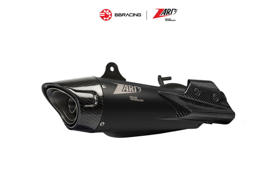 Zard Triumph Street Triple 765 2020-21 - Slip On Conical Black Coating Euro 5