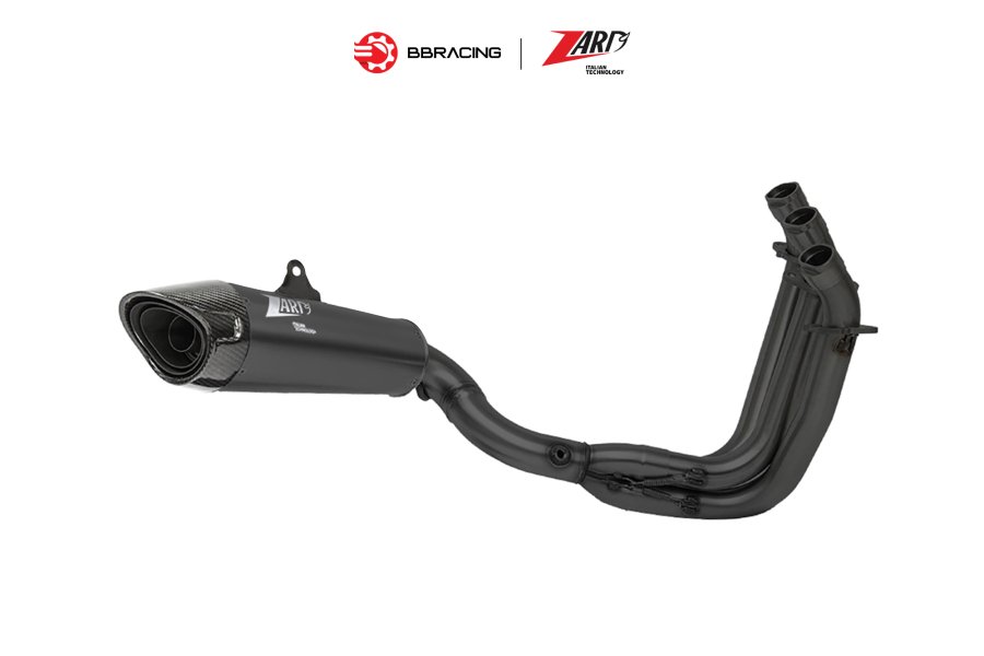 Zard Triumph Trident 660 - Full Kit 3>1 Black Coating