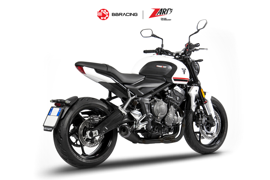 Zard Triumph Trident 660 - Full Kit 3>1 Black Coating