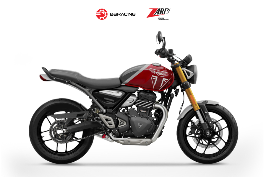 Zard Triumph Speed 400 - Full Kit Stainless Steel