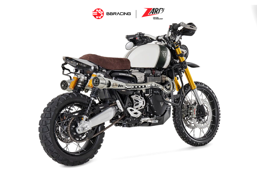 Zard Triumph Scrambler 1200 2024-25 - Full Kit Twin