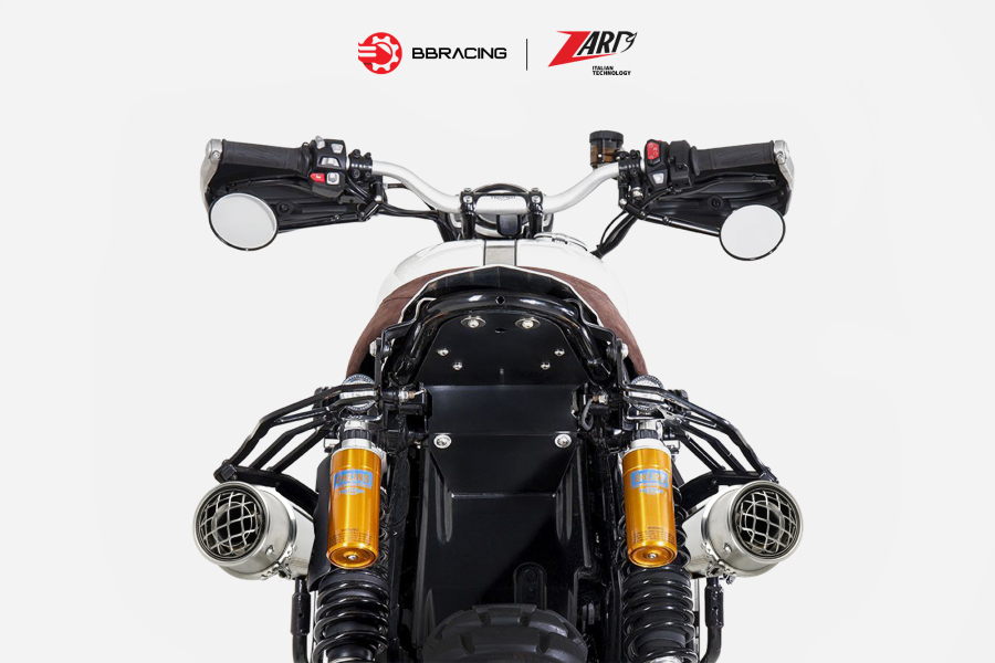 Zard Triumph Scrambler 1200 2024-25 - Full Kit Twin