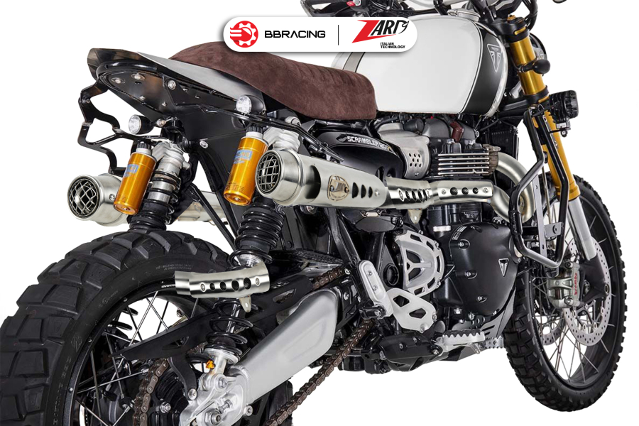 Zard Triumph Scrambler 1200 2024-25 - Full Kit Twin