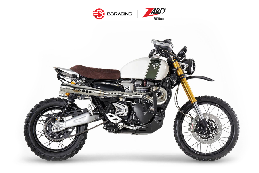 Zard Triumph Scrambler 1200 2024-25 - Full Kit Twin